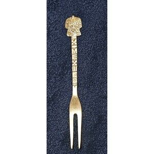Mexico Cocktail Pickle 925 Silver Fork
